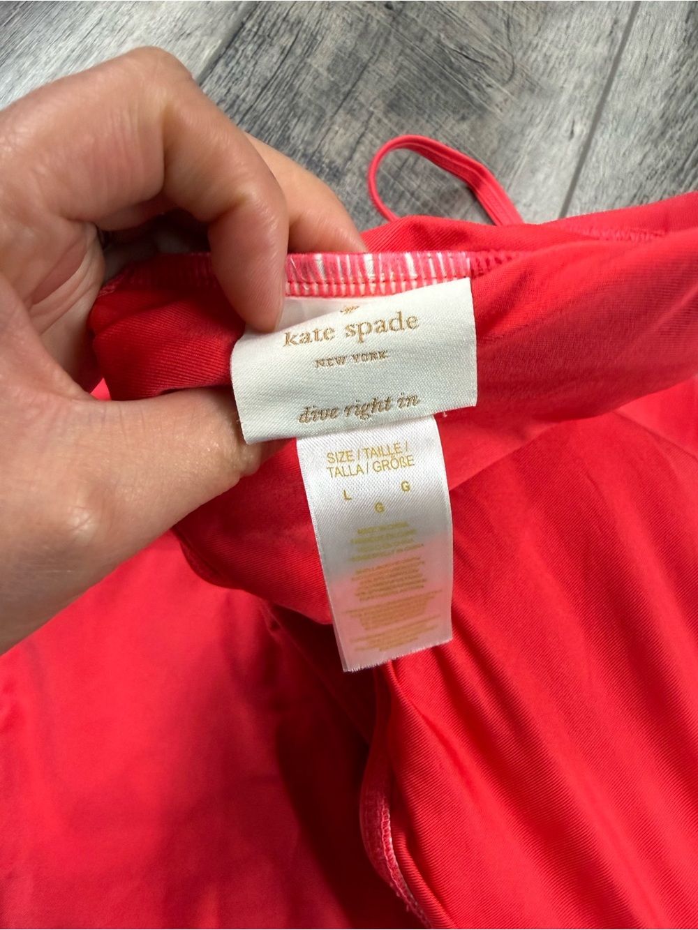 Kate Spade Pink One Piece Swimsuit - Picture 12 of 13